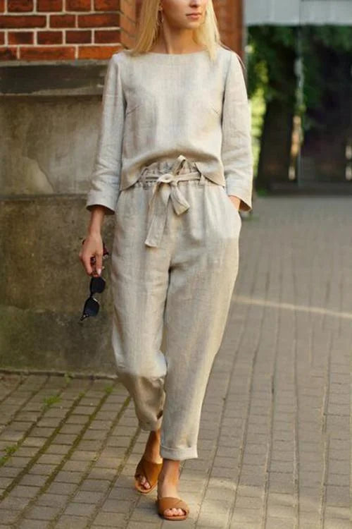 Fashion Leisure Two-piece Set