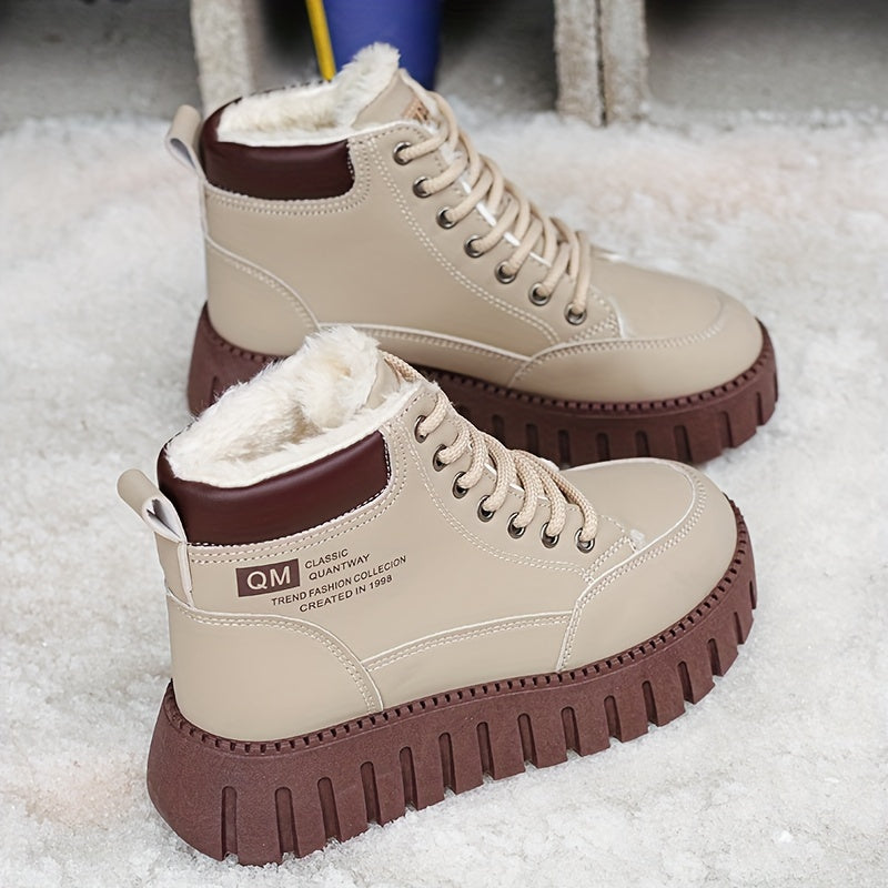 Celestine - Warm Stylish Lined Sneakers