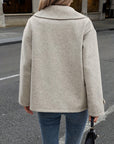 Stylish Double-Breasted Jacket with Button Details