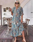 Elegant Vacation Style Maxi Dress