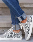 Fashionable Leopard Print Sneakers