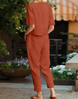 Effortless Grace Women Two-Piece Set