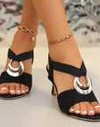 Classic Stiletto Heel Sandals