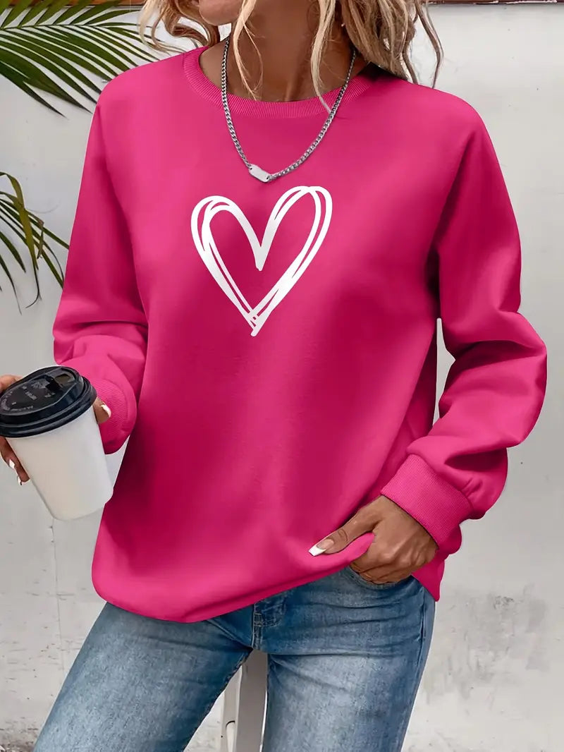 Comfortable Endless Love Sweater Women