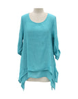 Round Neck Two-Piece Set