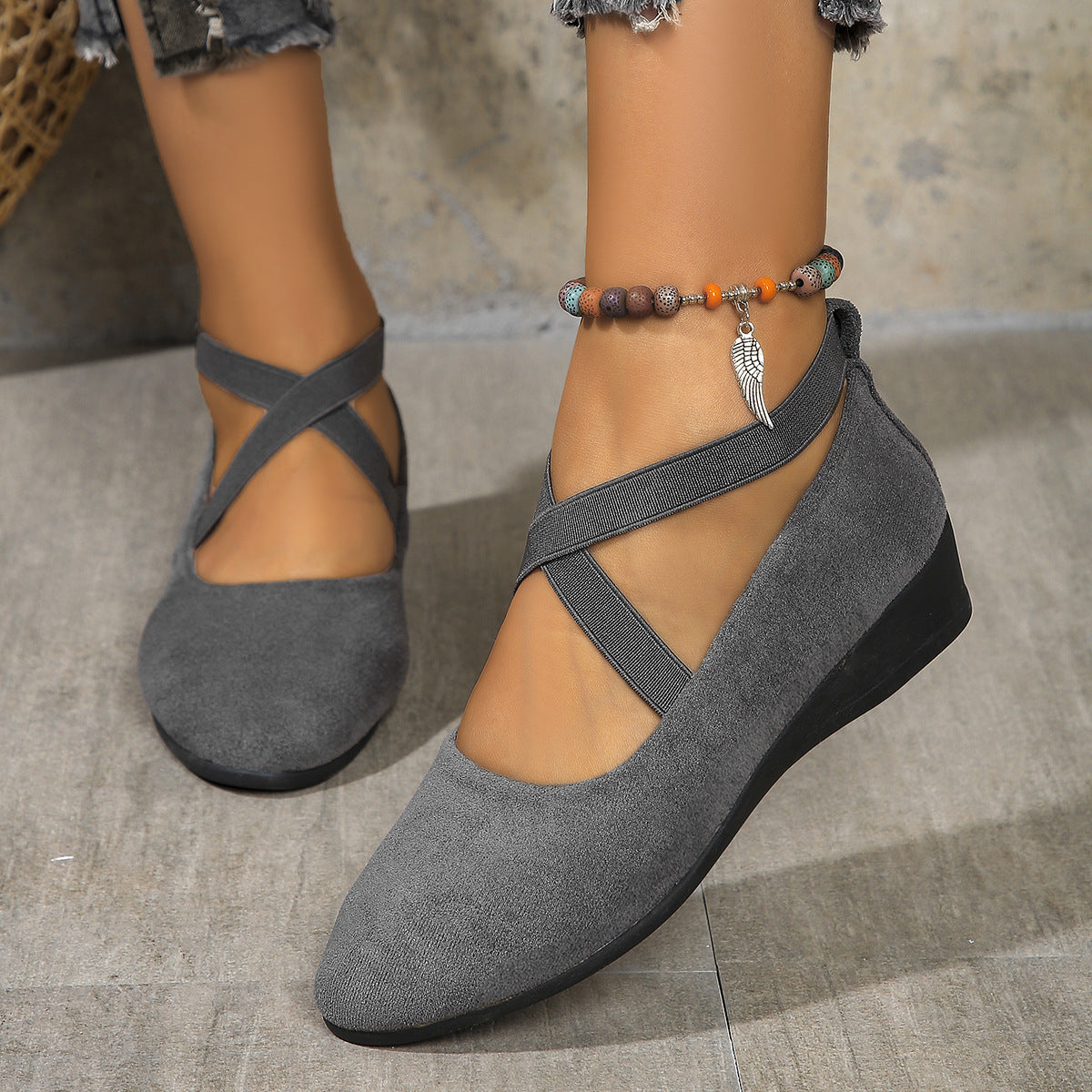 Comfortable Lightweight Non-Slip Orthopedic Flat Shoes