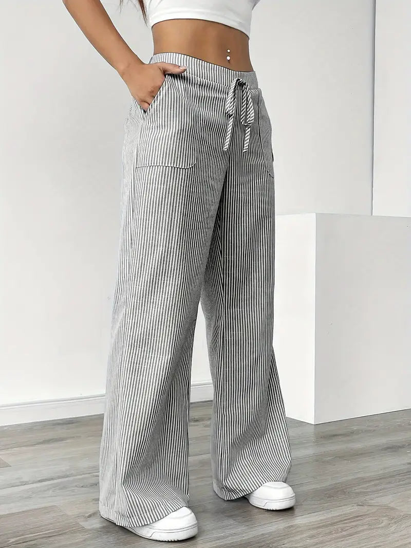 Modern Casual Pants With Pockets
