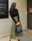 Modern High-Waist Skirt for Women
