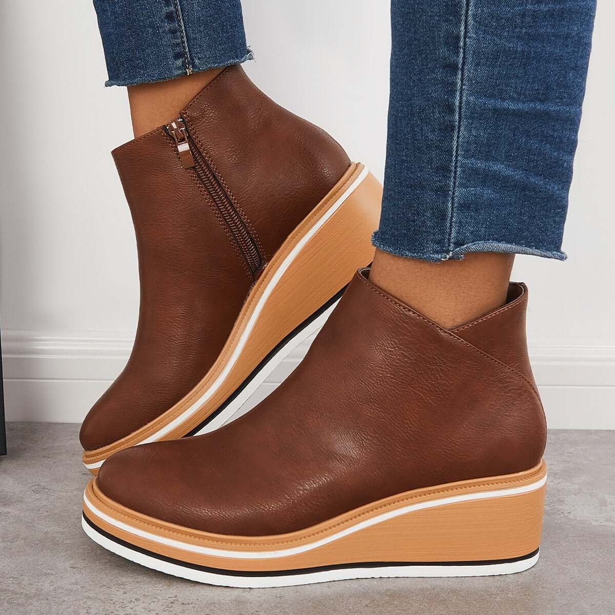 Elegant Orthopedic Ankle Boots for Women