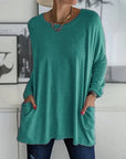 Casual Oversized Round Neck Sweater