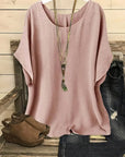 Breezy Casual Cotton Loose Blouse