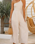 Women's One Shoulder Summer Jumpsuit