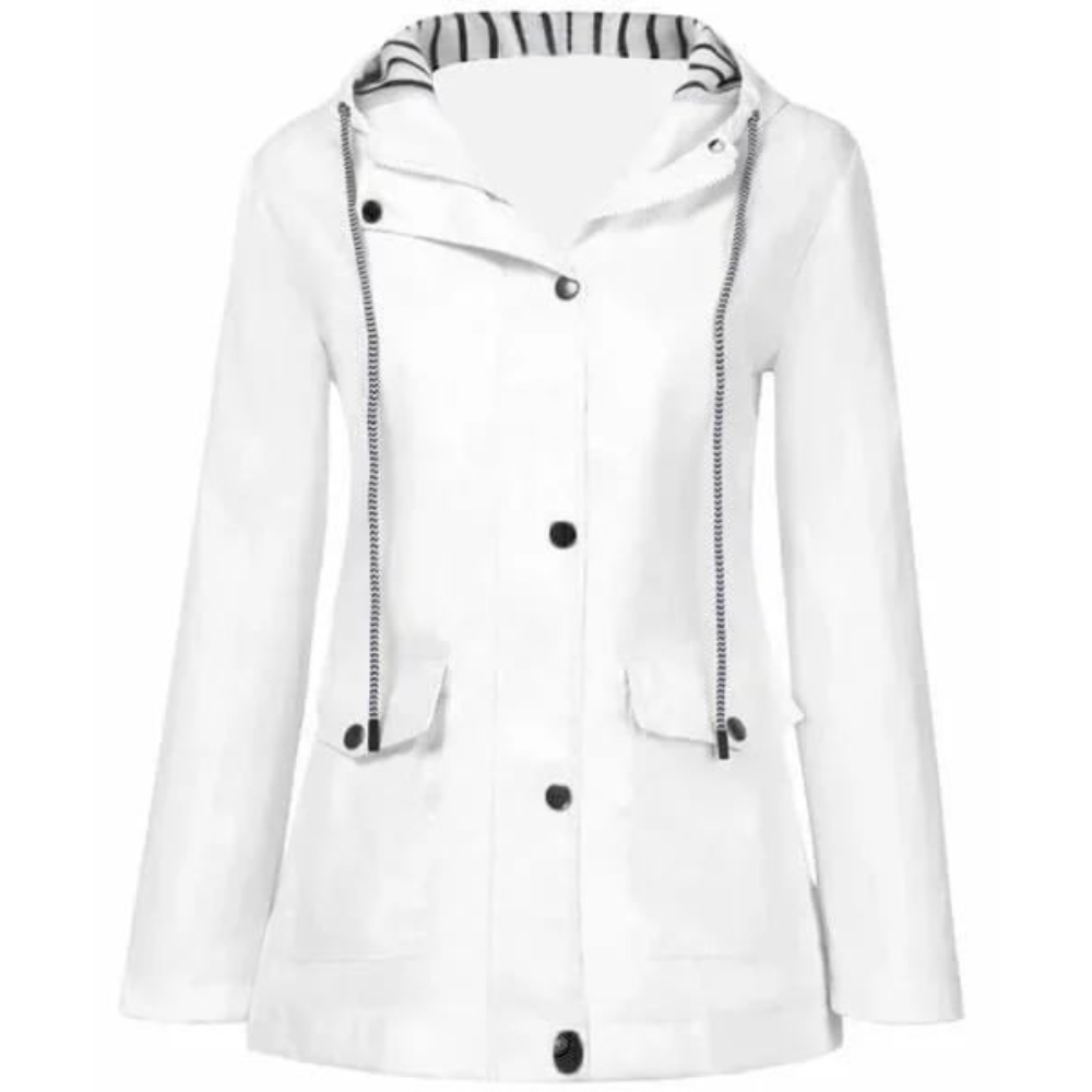Stylish Women's Waterproof Raincoat