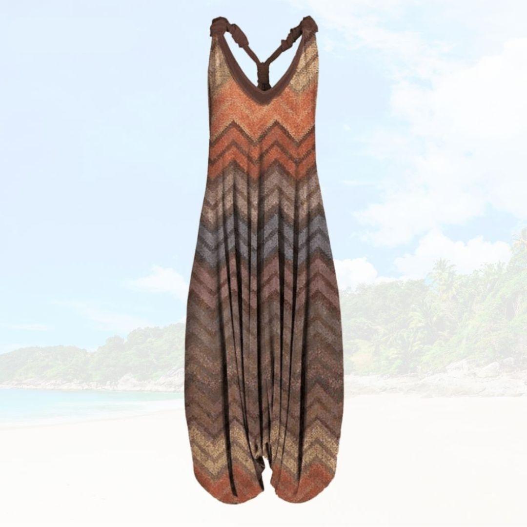 Stylish Women’s Loose Summer Jumpsuit