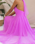 Tulle Dress With Ruffles and Flair