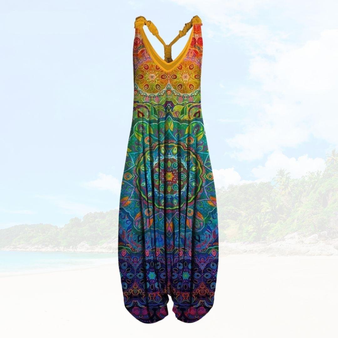 Stylish Women’s Loose Summer Jumpsuit