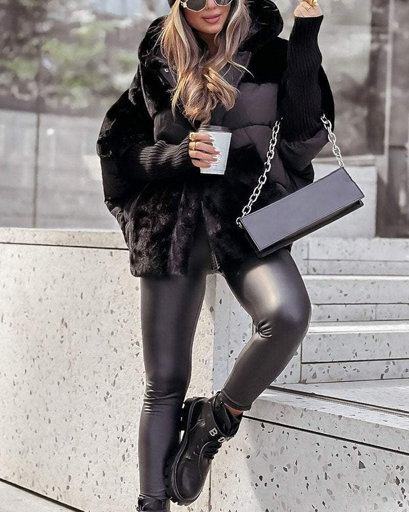 Insulated Thermal Jacket with Hood