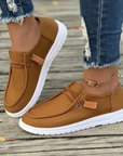 Comfortable Flat Slip-On Shoes Women
