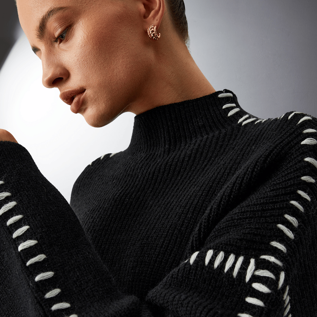 Comfortable Premium Turtleneck Sweater