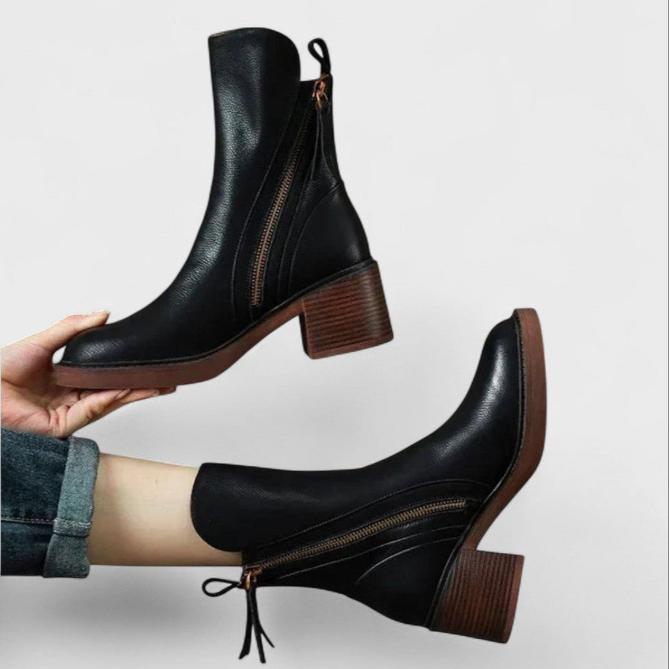 Genuine Leather Ankle Boots