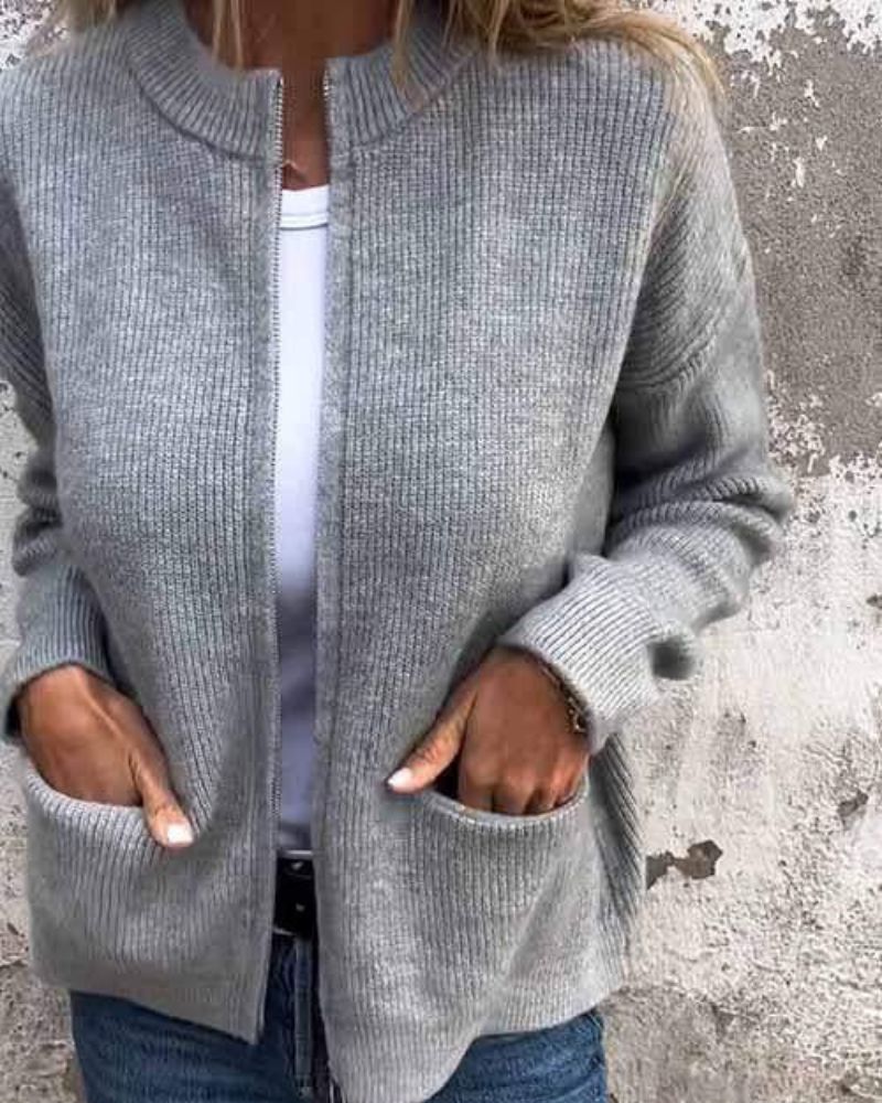 Lightweight Casual Open Knit Cardigan