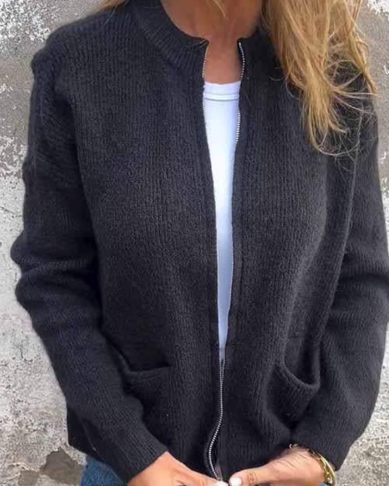 Lightweight Casual Open Knit Cardigan