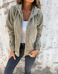 Women’s Soft Lined Corduroy Jacket