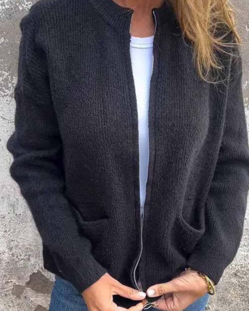Lightweight Casual Open Knit Cardigan