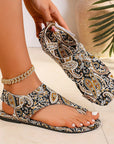Vintage-Inspired Boho Beach Sandals