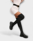 Overknee Boots with Chunky Sole