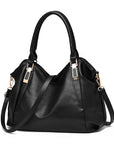 Versatile Leather Bag for Mature Style