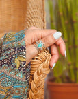 Bohemian Vintage Turquoise Ring