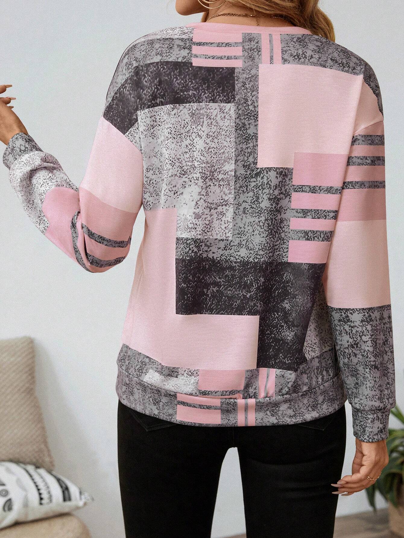 Chic Vintage Long Sleeve Pullover