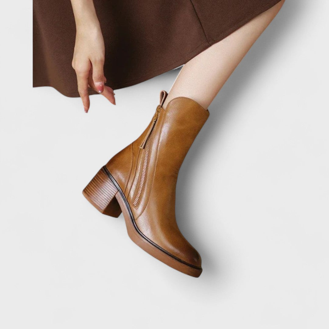 Genuine Leather Ankle Boots