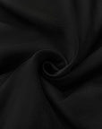 Black Loose Long Sleeve Dress