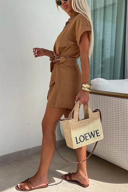 Trendy Women’s Short Sleeve Jumpsuit