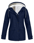 Windproof Rain Jacket Women
