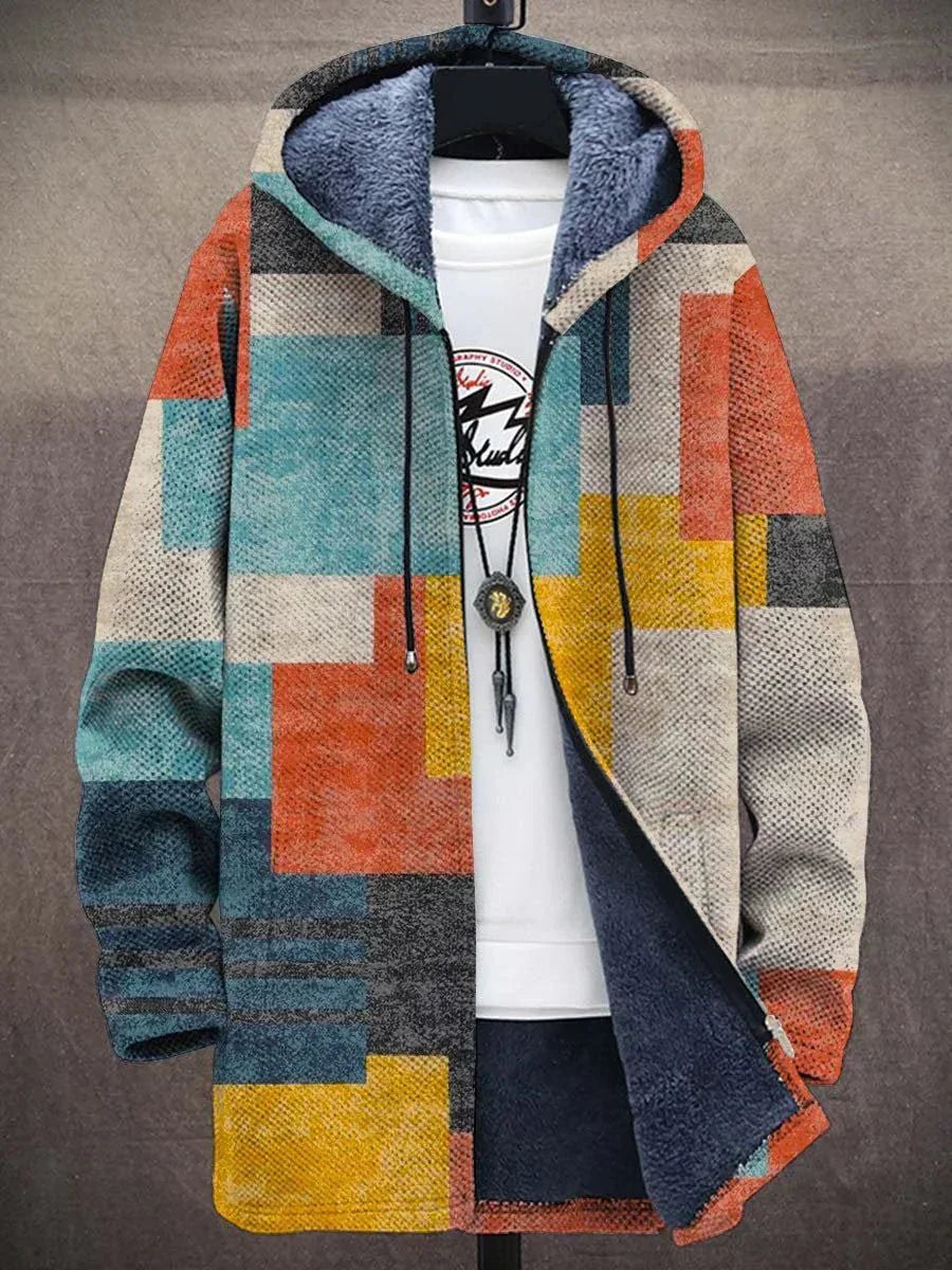 Boho Art Style Drape Jacket