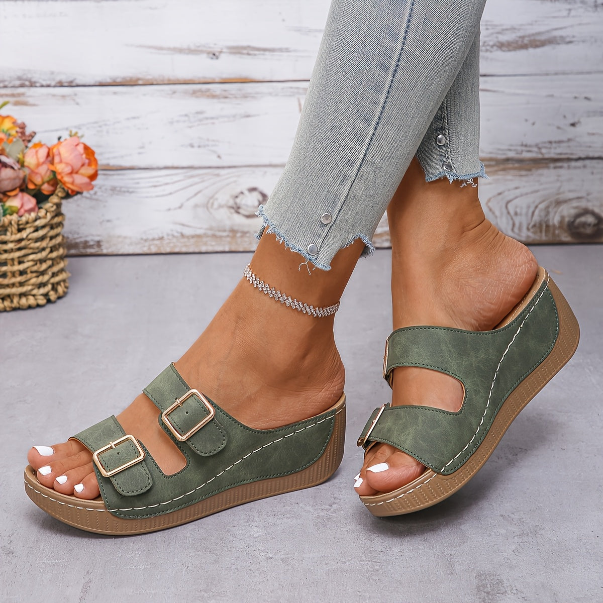 Orthopedic Summer Wedge Sandals