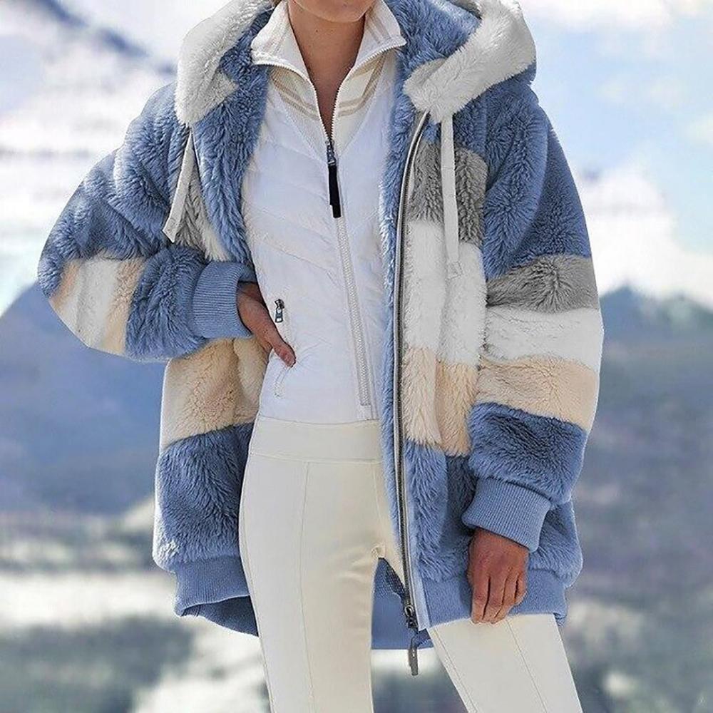 Fluffy Warm Oversized Hoodie Coat