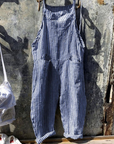 Checkered Sleeveless Jumpsuit for Women