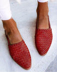 Handwoven Leather Sandals with Classic Charm