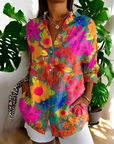 Flowy Blouse in Vintage Style