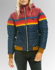 Mid-Length Puffer Jacket for Winter