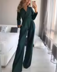 Formal Wrap Jumpsuit for Women