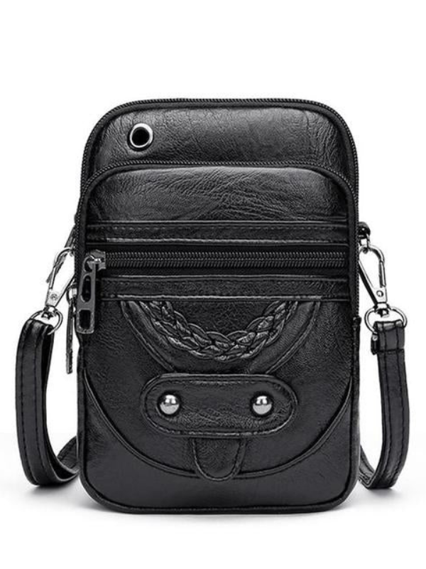 Casual Shoulder Bag with Stylish Edge
