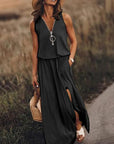 Simple Comfort-Focused Long Dress