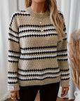 Essential Striped Sweater with Classic Fit