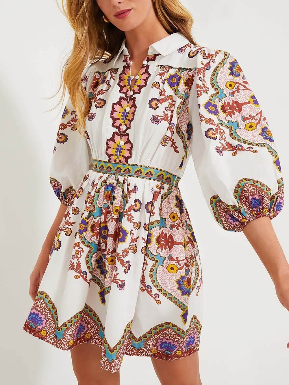 Pocket Shirt Mini Dress