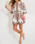 Pocket Shirt Mini Dress